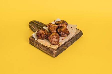 Шашлык из cвинoй шейки