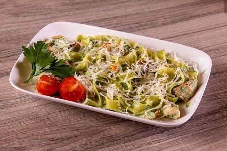 Паста с креветками