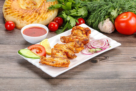 Шашлык из куриных крылышек