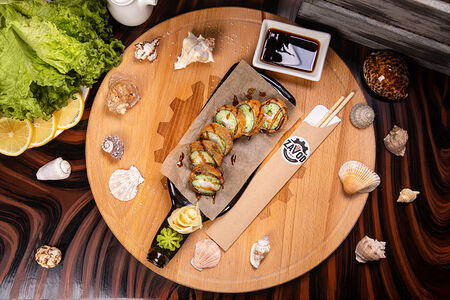 Темпура маки с креветкой фирменные