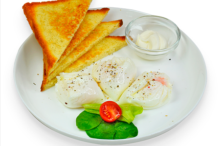 Яйцо пашот на тосте