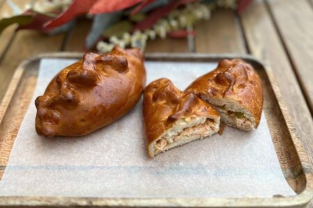 Пирог с форелью