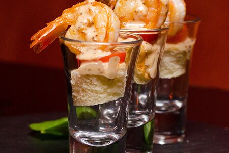 Тапас с креветкой