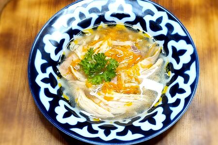 Суп куриный