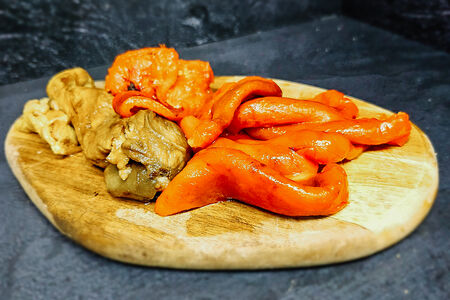 Овощи на углях