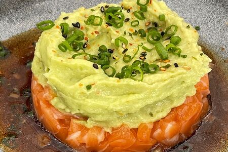 Тартар из лосося