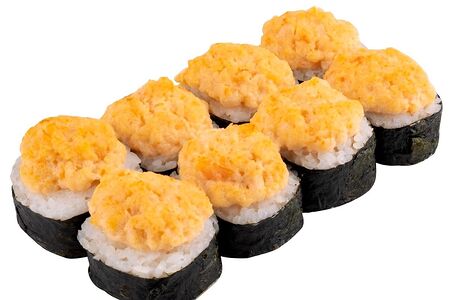 Запеченный с креветкой