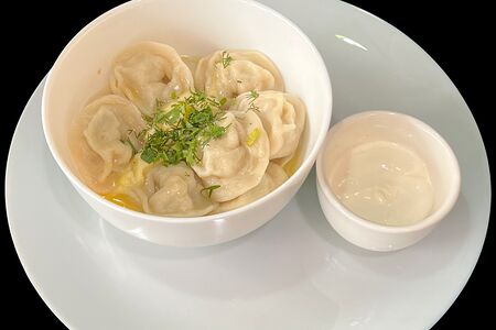 Пельмени с говядиной и свининой