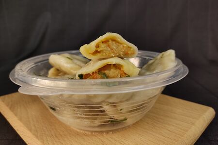 Вареники с капустой