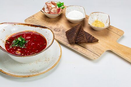 Борщ домашний