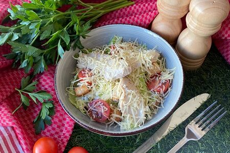 Цезарь с курицей