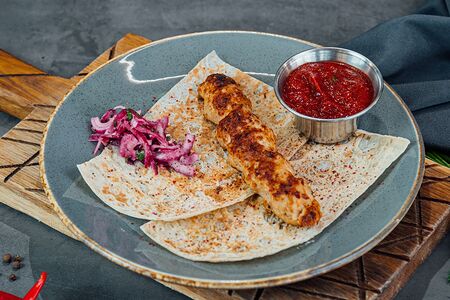 Кебаб куриный с сыром