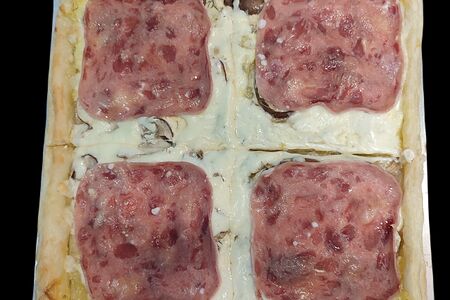 Sub-пицца Ветчина и грибы