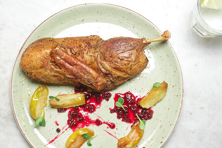 Запеченная фермерская утка