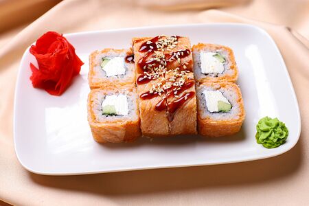 Горячий ролл Филадельфия