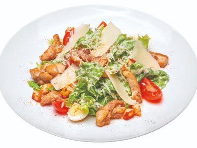 Цезарь с курицей