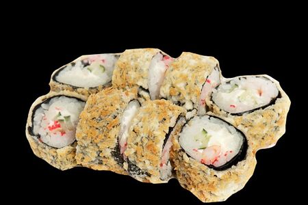 Жареный с креветкой