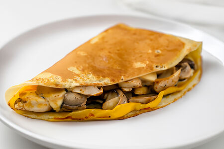 Блин Жюльен с курицей