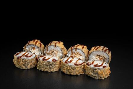 Ролл в темпуре с угрем