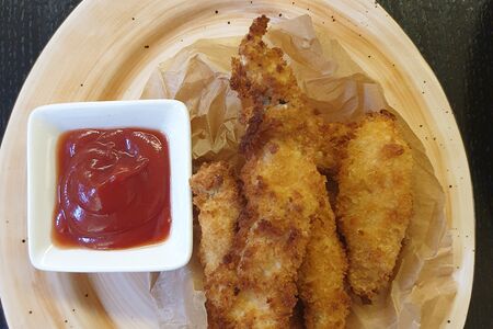 Домашние куриные стрипсы