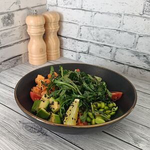 Боул с лососем