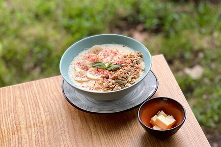 Каша тары на коровьем молоке