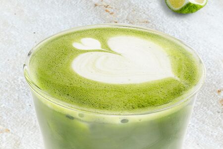 Матча капучино