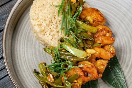 Тигровая креветка карри