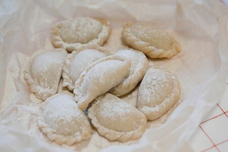 Вареники с картофелем и грибами