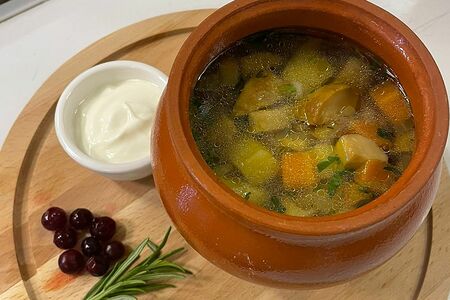 Похлёбка из белых грибов