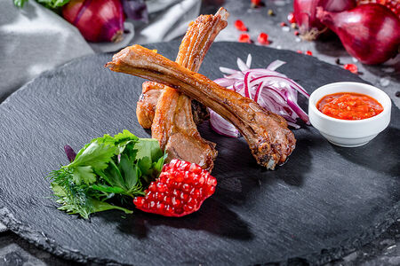 Шашлык из бараньей корейки