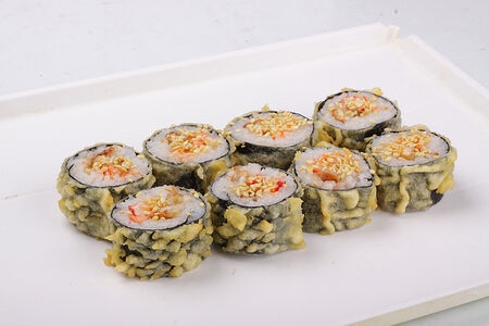 Горячий ролл Унаги кани маки