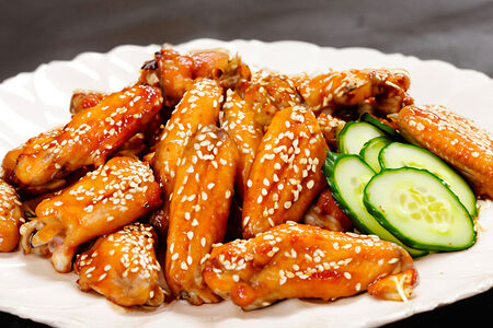 Куриные крылышки запеченные