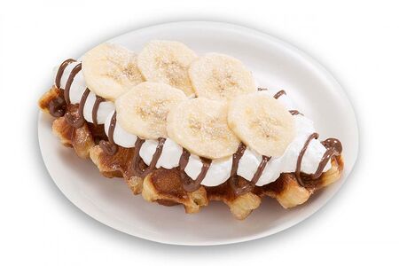 Краффл Банан-Нутелла