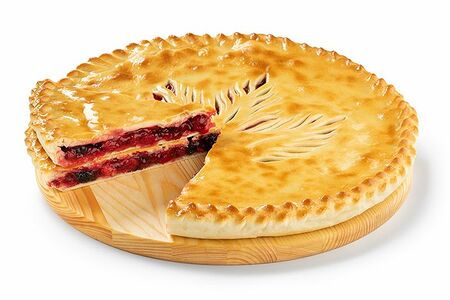 Сладкий ягодный пирог Лесная ягода