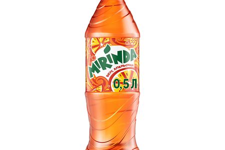 Напиток газированный Mirinda Апельсин 0,5л