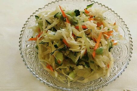 Салат со свежей капустой