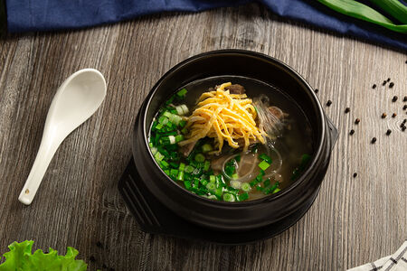 Кальбитан-суп из говяжьих ребрышек