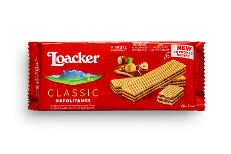 Вафли Loacker Napolitaner