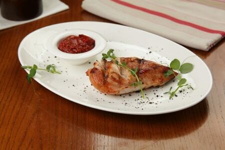 Куриная грудка на гриле