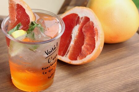 Лимонад маракуйя-грейпфрут