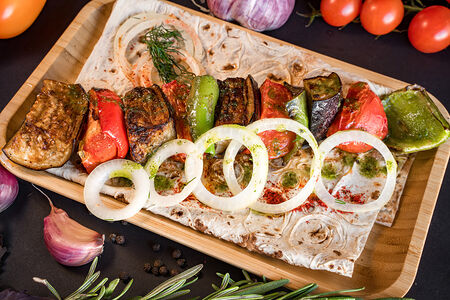 Овощи на мангале