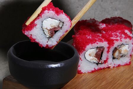 Ролл сливочный с угрем