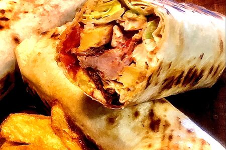 Донер с курицей