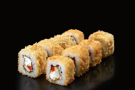 Жареный с курицей