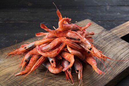 Креветка углохвостая вареная