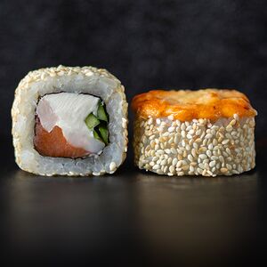 Big roll запечённый острый