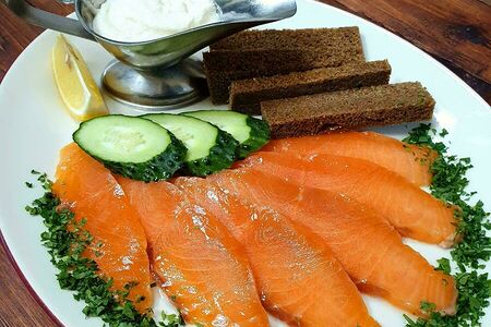 Лосось слабосоленый