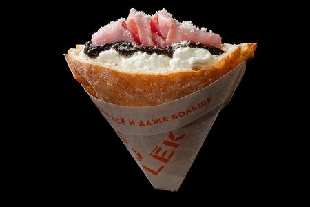 Прошутто котто, трюфельная паста и страчателла