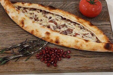 Пиде с семгой